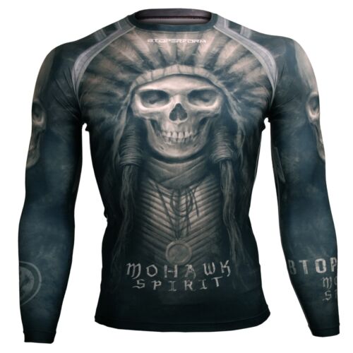 BTOPERFORM Compression shirt Base Layer Under Skin Tight Rash guard MMA Gym S-1 - Picture 3 of 44
