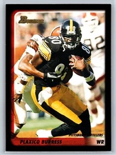 2003 Bowman Plaxico Burress Pittsburgh Steelers #62