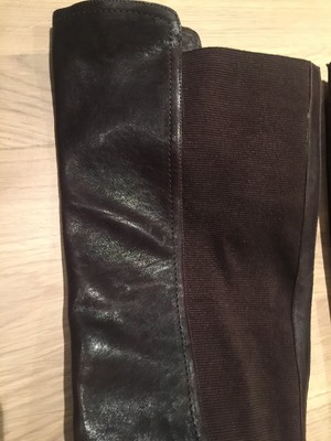 Bottes Hautes En Cuir Marron Attimo - Pointure 41 Femme - Neuves Avec Boîte