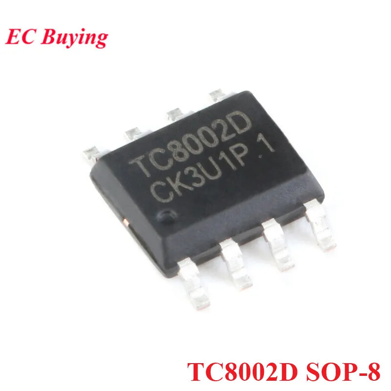 50pcs TC8002 3W Audio Power Amplifier SOP-8 IC Compatible LM4871