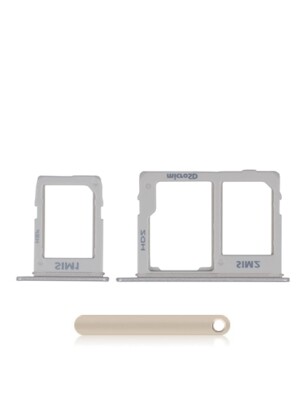 Replacement Sim Card Tray Compatible For Samsung Galaxy A6 A600 A6 PlusA605 Gold