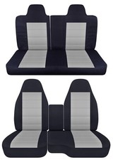 Truck Seat Covers Fits 04-12 Chevy Colorado Front 60-40wconsole And 60-40 Rear Truck Seat Covers Fits 04-12 Chevy Colorado Front 60-40wconsole And 60-40 Rear