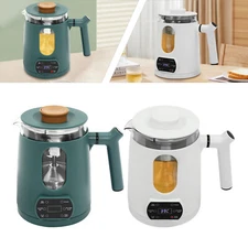 Stainless Steel Electric Kettle 27oz  Tea Water Boiler Digital Display 600W 110V