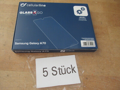 5 x Displayschutz glas für Samsung Galaxy A70  / AKTION H2DV3Reg2