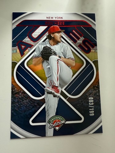 BEN HESS 2024 Panini Prospect Edition RED Aces RC #13 #'d/199