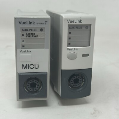 PHILIPS M1032A MODULE Vue Link HP Monitoring Multi Lot of 2 Interchangable