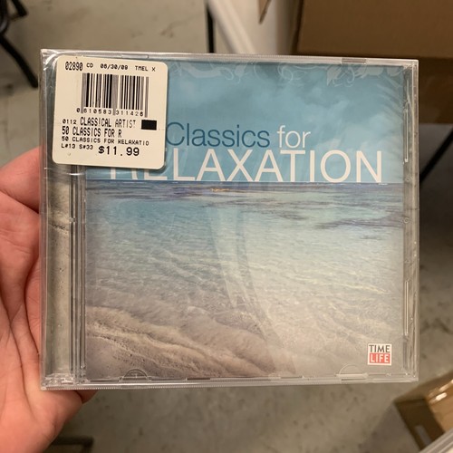 50 Classics for Relaxation / TIME LIFE (CD, 2009) New / Sealed