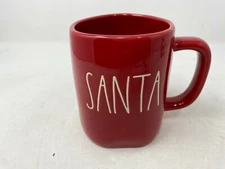 Rae Dunn Ceramic 18oz Red Santa Coffee Mug AA02B12002
