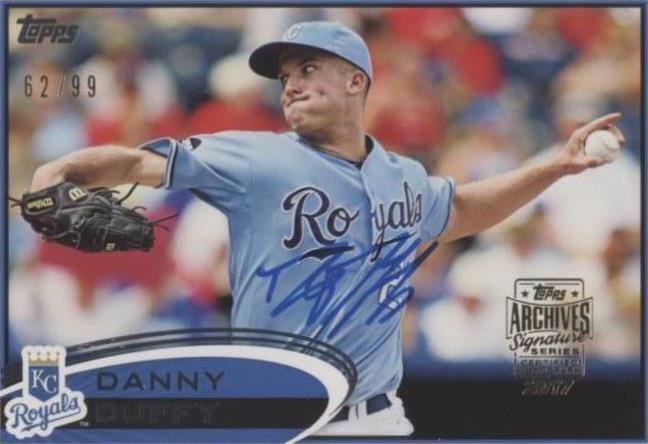2017 Topps Archives All-Star Signature Edition Buybacks - Danny Duffy #12T-194 - 1 of 1