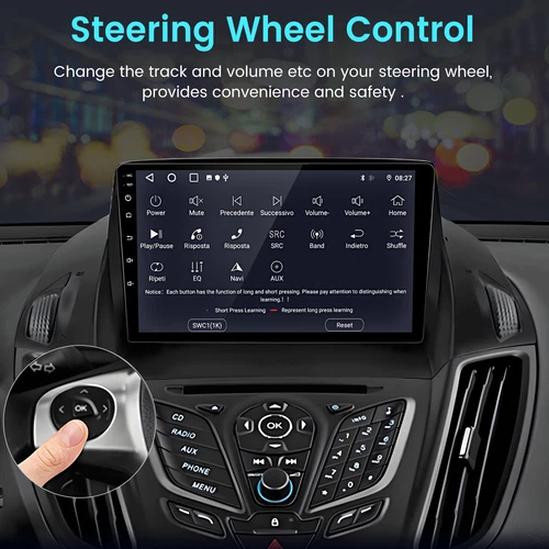 For Ford Escape 2013-2019 Android 13 Carplay Car Radio Stereo GPS Navi 2+64G RDS - Picture 6 of 16