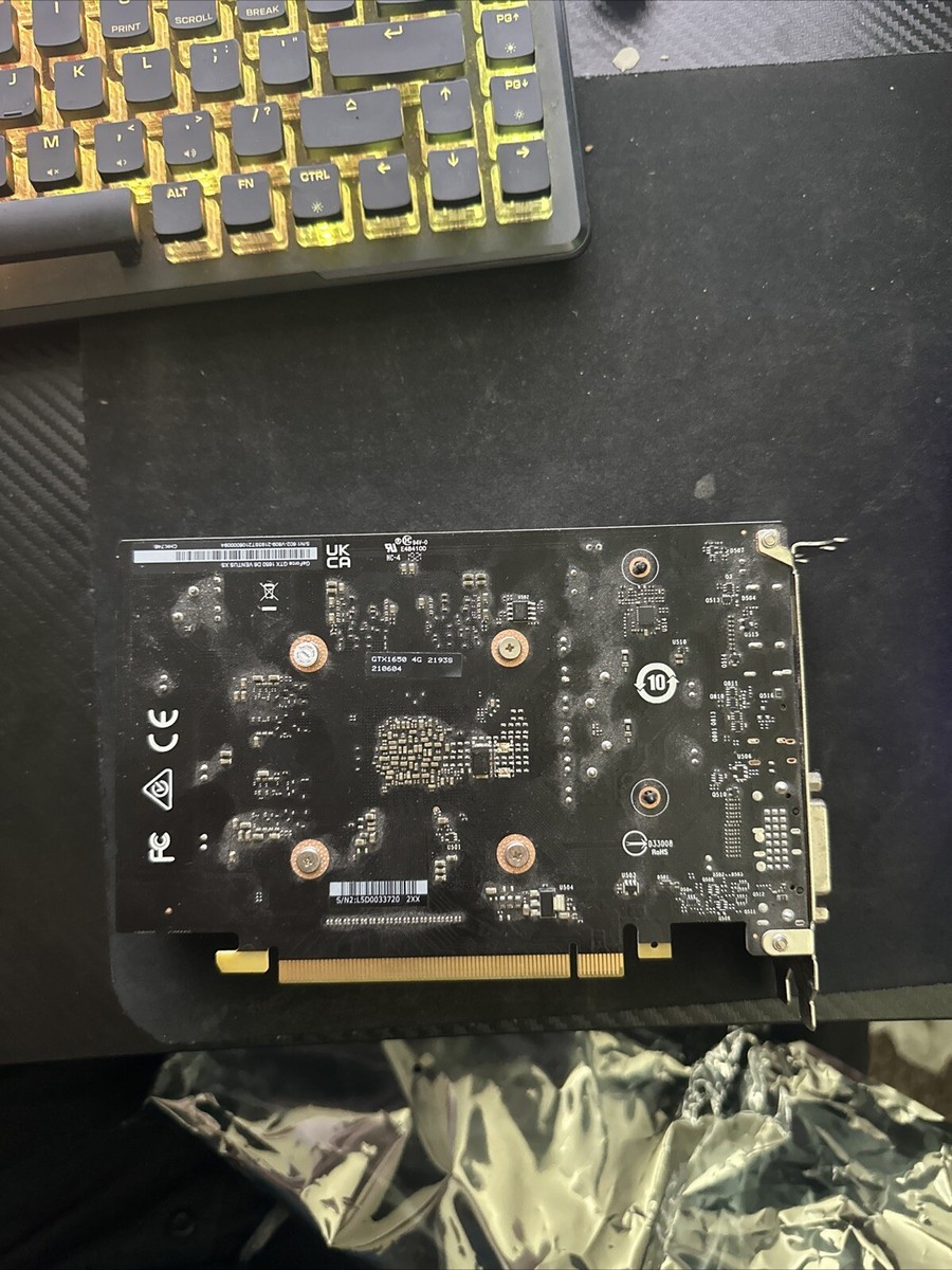 [中古品] GeForce GTX 1650 GDDR6 4GB GEFORCE GTX 1650 4GB GDDR6 Dual Fan GRAPHICS CARD | eBay