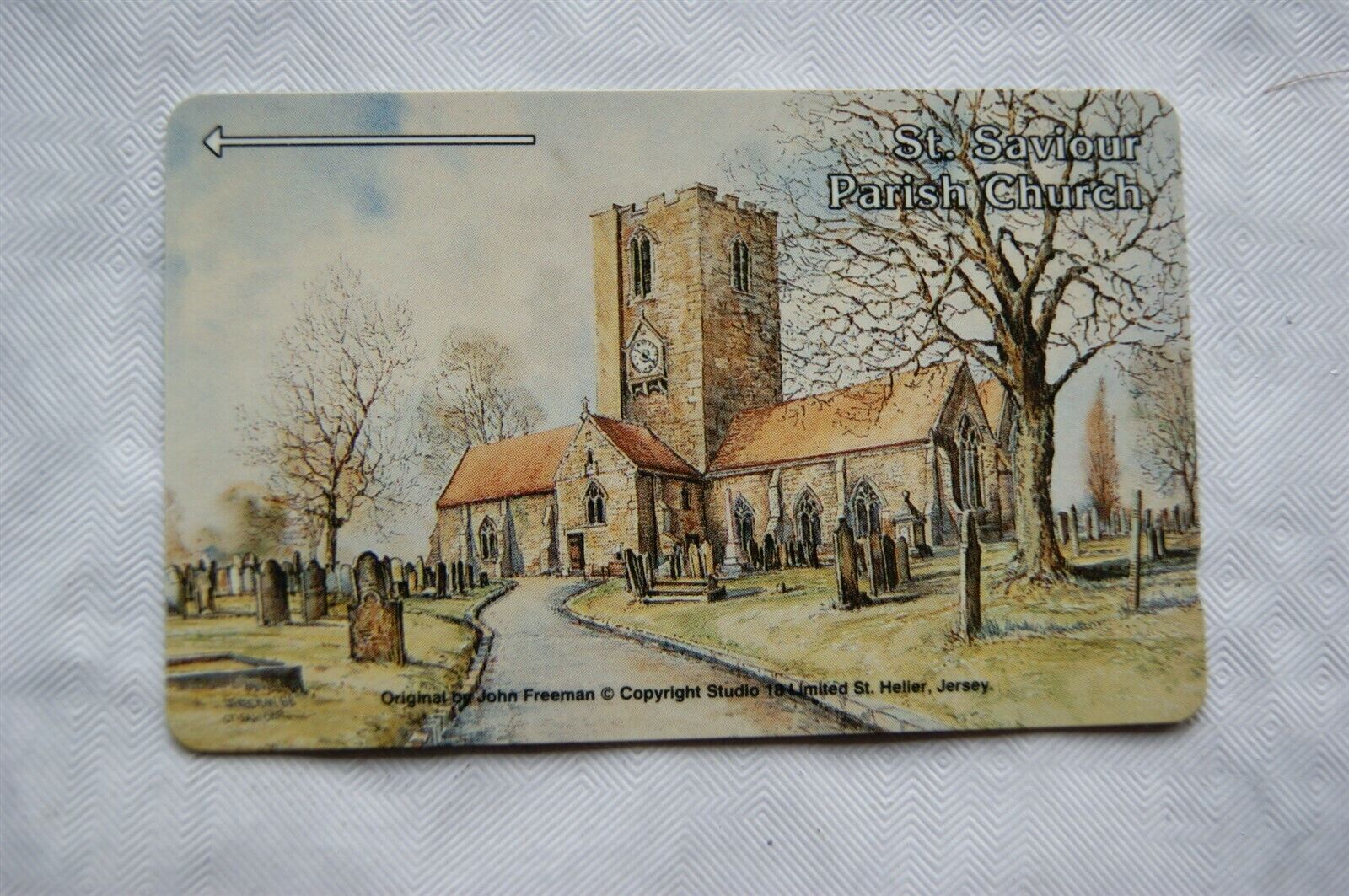 Jersey Phone Card - St Saviour Parish Church