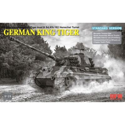 RYEFIELD MODEL RFM5125 1/35 Sd.Kfz.182 King Tiger Henschel Turret Standard