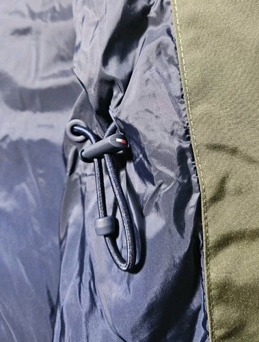 Tommy Hilfiger Men's Olive Green Military Field Jacket Size Medium - Picture 13 of 18