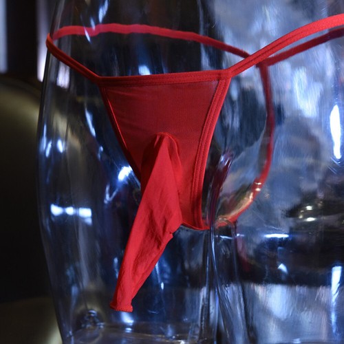 Männer Mesh Elephant Nose Pouch Boxer Briefs Unterwäsche Bikini-Trunk Shorts ☀ - Picture 15 of 30