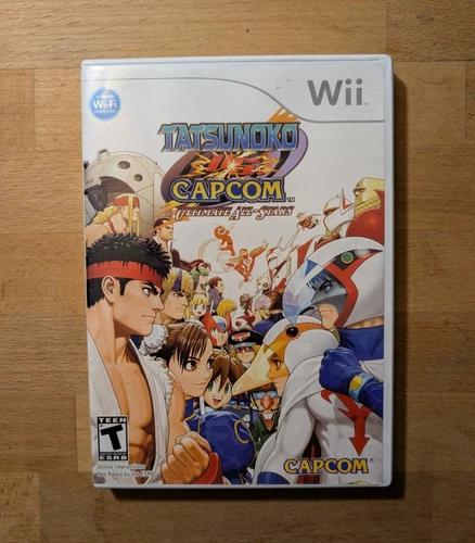 Tatsunoko vs. Capcom - Capcom - Nintendo Wii - Manual Included - 2010