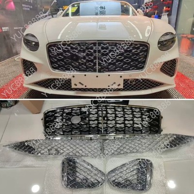 Chrome Mulliner Style Front Grille Fits For Bentley Continental GT 2025-2026