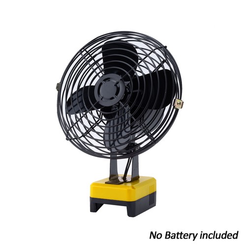 Portable Camping Fan For Dewalt 20V Li-ion Battery Handheld Jobsite Cordless Fan - Picture 10 of 12
