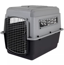 Petmate Vari Dog Kennel Airline-Friendly Plastic Pet Travel Crate Carrier