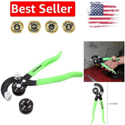 Professional Tube Bending Pliers - Durable Alloy Steel Bender for 1/4'' to 3/8''