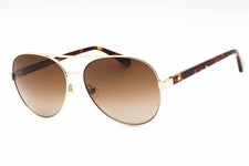 KATE SPADE KSAVERIE-6JLA-58 Sunglasses Size 58mm 140mm 15mm gold Women NEW