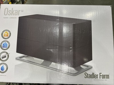 Stadler Form Design Air Purifier Oskar w/ 4 levels and hygrostat Big Black 100m²