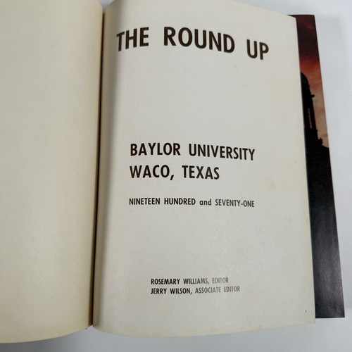 1971 Round Up The Baylor University Yearbook Waco, Texas Volume 70 - College - Picture 10 of 21