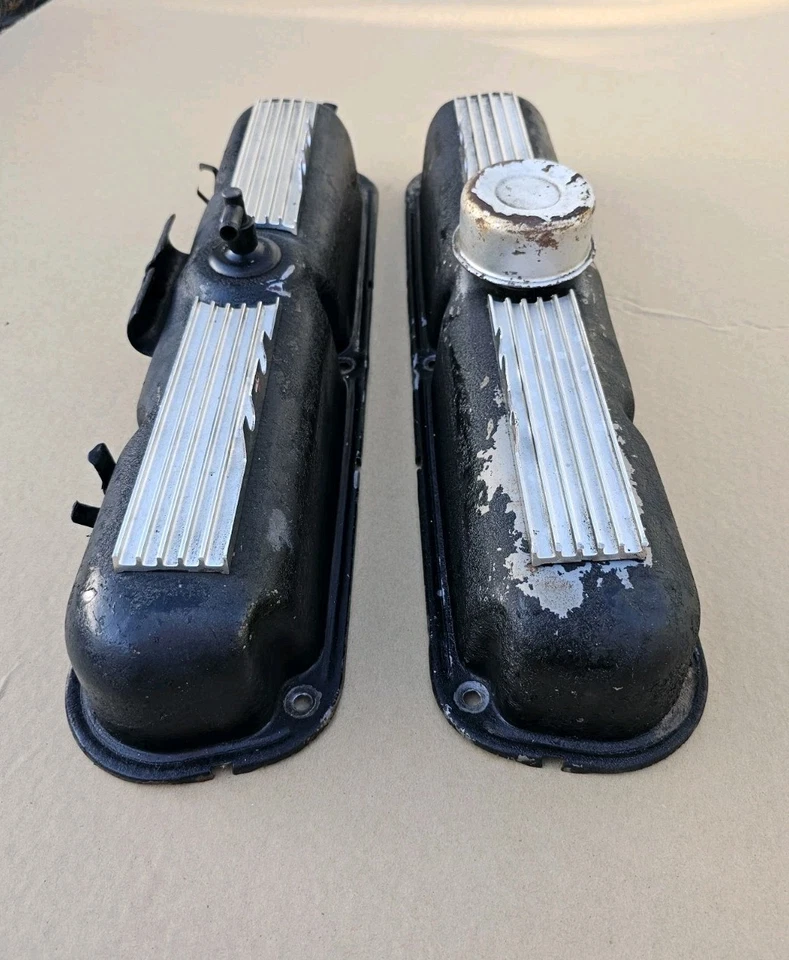 Original OEM 1967 Dodge Plymouth 273 Commando Valve Covers Barracuda Dart 64-67 - Image 4 of 4