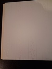 CREATIVE MEMORIES 12"X12" STRAP HINGE SCRAPBOOK ALBUM WITH ROUNDED CORNERS