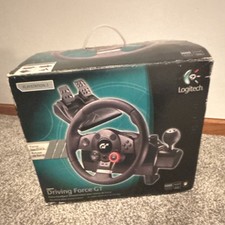Logitech Driving Force GT Racing Wheel and Pe...