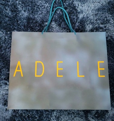 Weekends With Adele Medium Boutique Gift Bag Las Vegas Residency w/Confetti. New