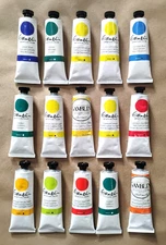 LOT OF 15 - Gamblin Artist's Oil Color Paint 37ml - NEW! - Cadmium, High Series