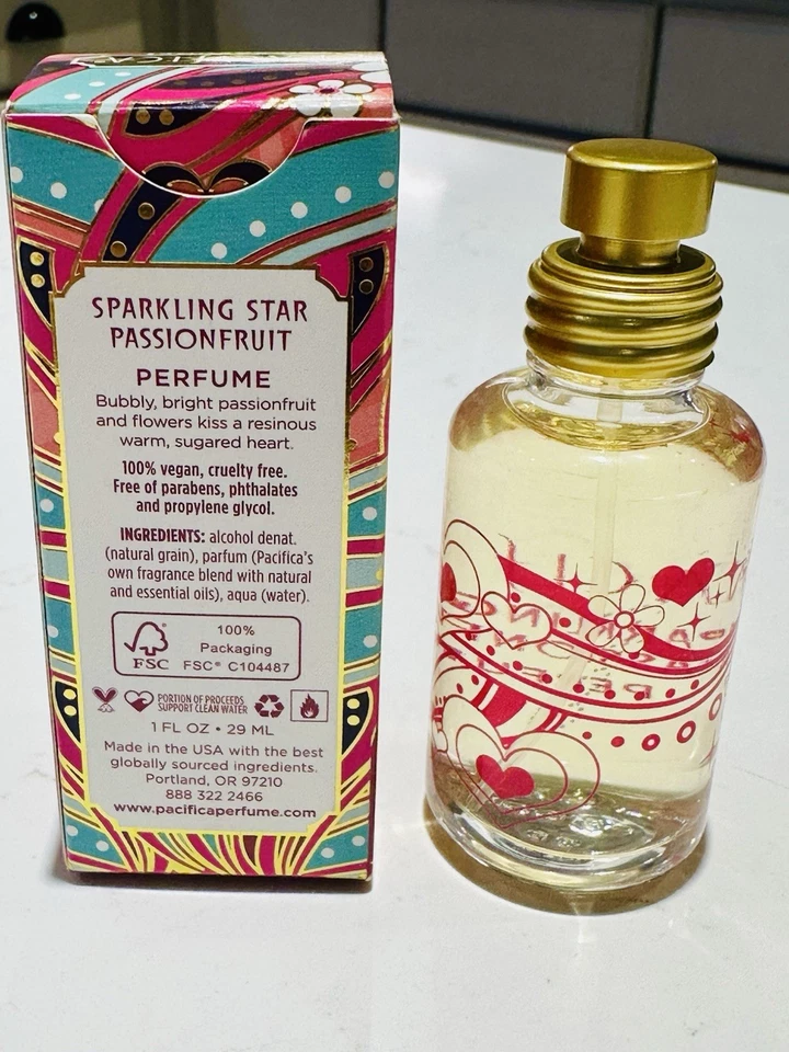 ⭐️PACIFICA Sparkling Star Passionfruit парфюмерный спрей 1 жидкая унция - Изображение 4 из 4