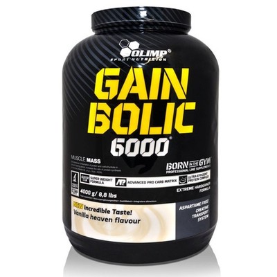 (17,11 /1kg) Olimp Gain Bolic 6000 Weight Gainer 3500g + GRATIS Shaker & Probe