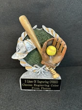 5 1/4” Centurion Resin Softball Trophy