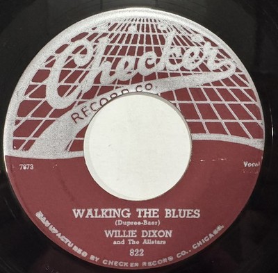 Willie Dixon  Walking The Blues  Checker 1955 R&B VG