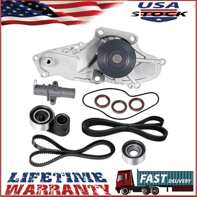 #ad Timing Belt Water Pump Kit Fit For Honda Accord Odyssey Pilot Ridgeline 3.5L $59.99