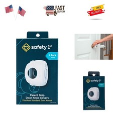Parent Grip Door Knob Covers, White, One Size,4 Count Pack of 1 HS3260600, Pa...