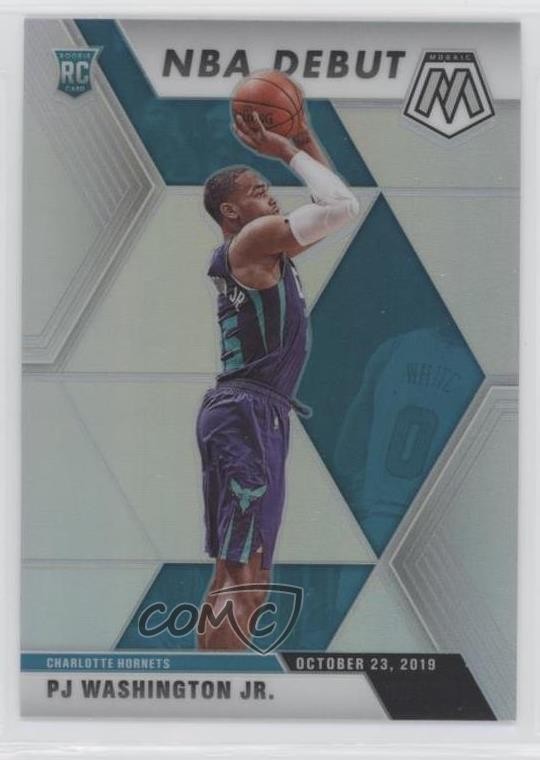 2019-20 Panini Mosaic NBA Debut Silver Prizm PJ Washington Jr #278 12g7
