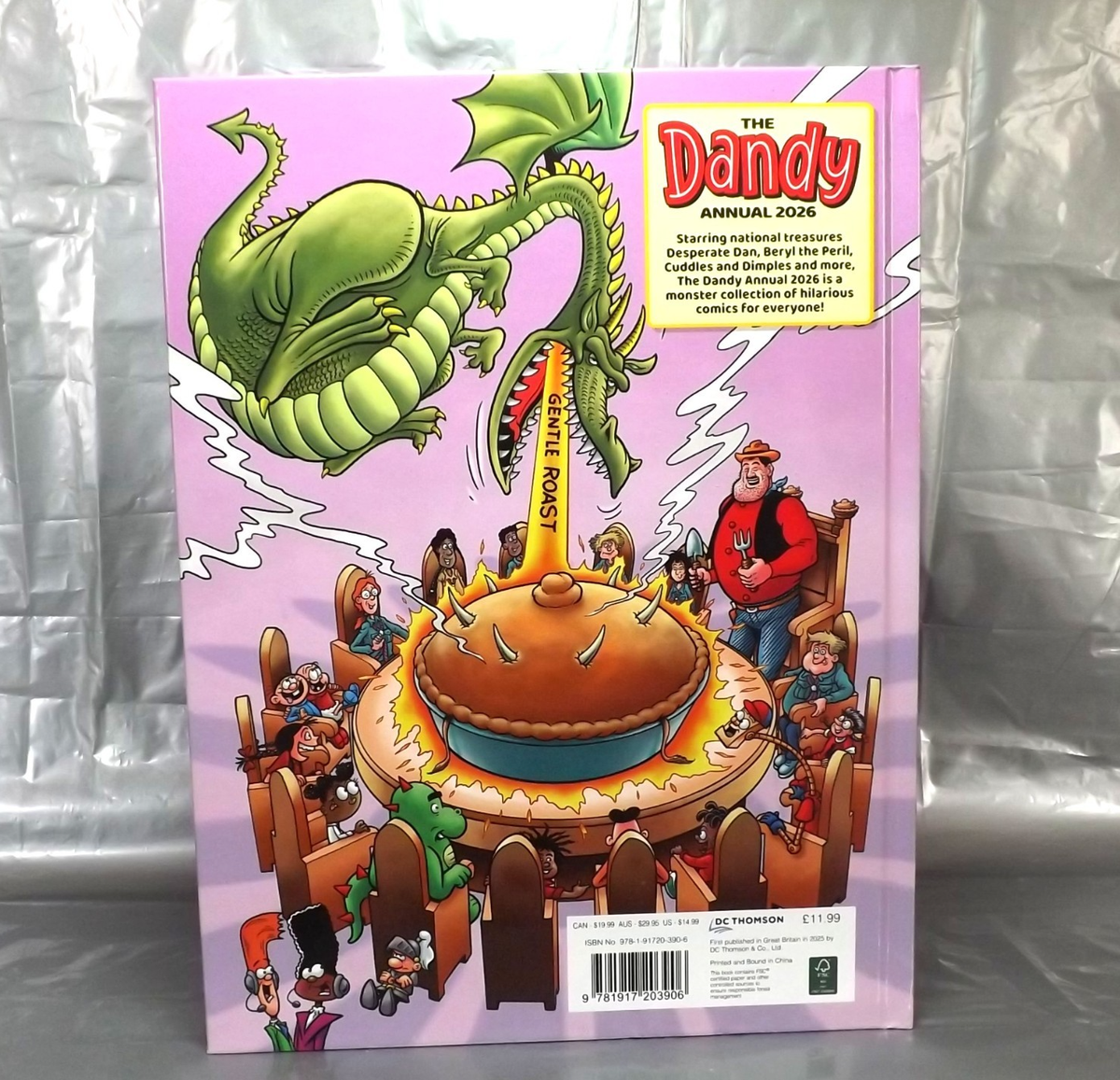 The Dandy Annual 2026 Hardcover Comic Book Full Size Age 9+ To