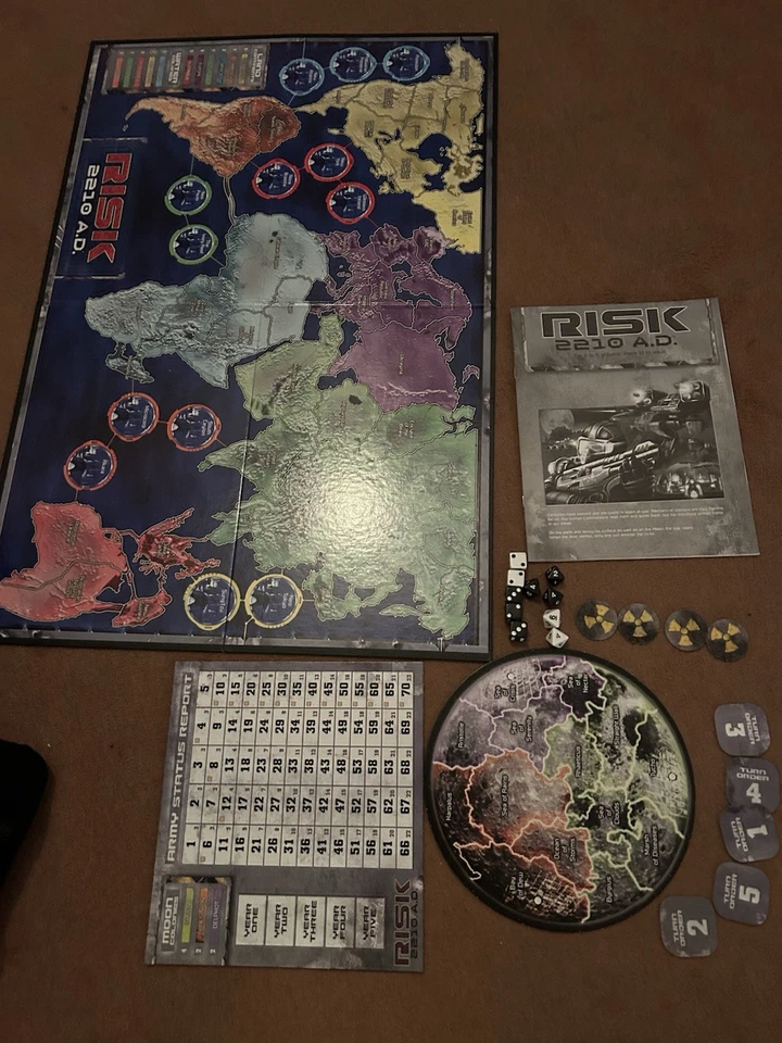 RISK 2210 AD board game, complete & in very good condition - Image 3 of 4