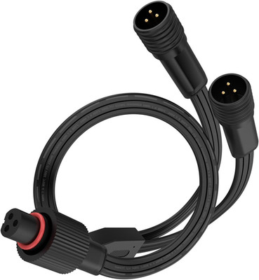 Y-Splitter Extension Cable for Govee Permanent Outdoor Lights Compatible with Go