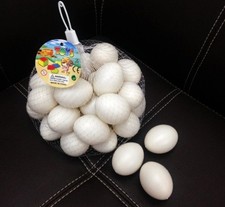 24pcs Plastic Birds Eggs Pigeon Artificial pigeons Eggs Dummy Eggs