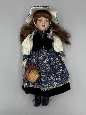 1998 Angelina Collection by Angelina Visconti Collectors Doll Floral Dress READ