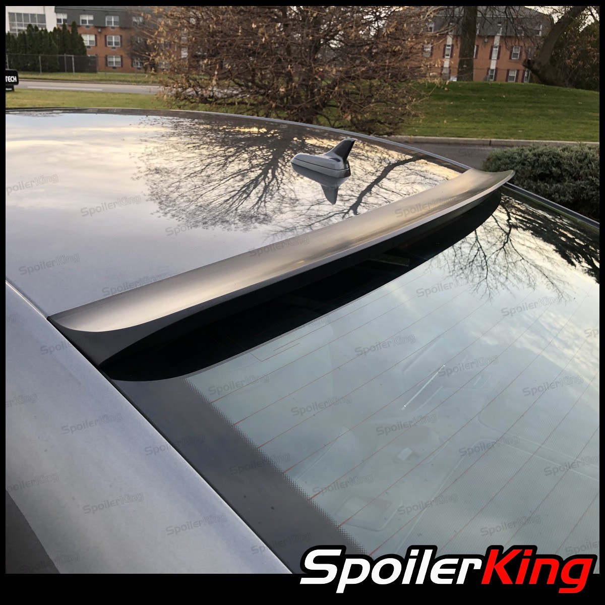 Rear Roof Spoiler Window Fits Maserati Quattroporte 2014-2024 SpoilerKing 284R