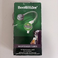 Heineken Krups Beertender Tubes New Open Box 6 Sealed Tubes
