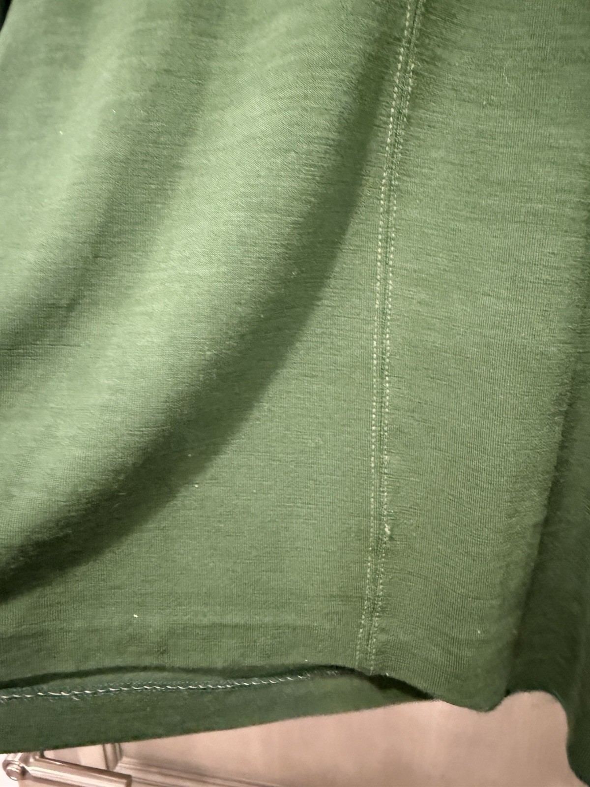 Yohji Yamamoto Gothic Emerald Green Wool Shirt and Skirt Set Vintage M Rare image 4