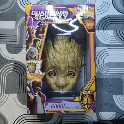 Marvel Baby Groot Guardians of the Galaxy 3D Wall Deco Light New