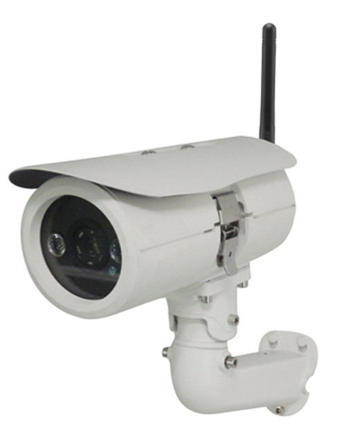 LuxCam EXT — Telecamera IP-HD 720p, visione notturna 60 m, micro-SD, Ethernet