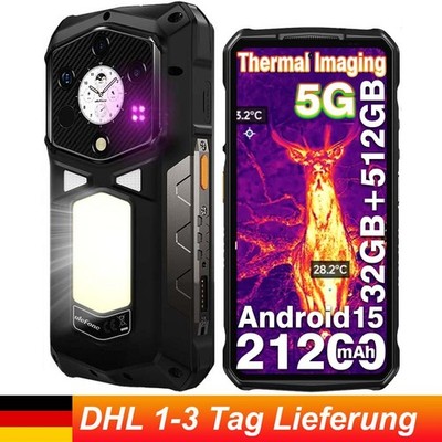 Ulefone Armor 29 Pro 5G AI Outdoor Smartphone 21200mAh 512GB Android 15 Handy